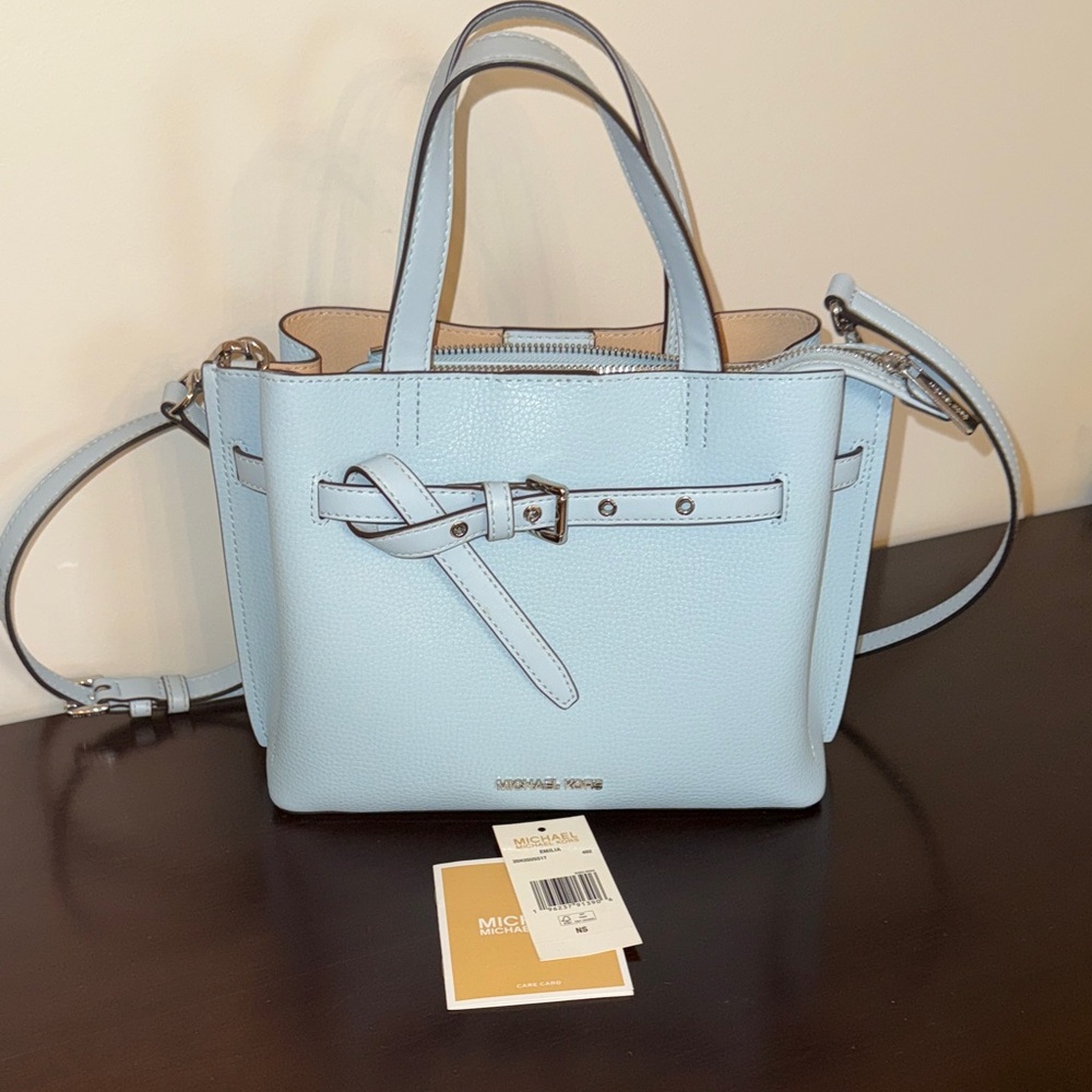 Michael Kors Light Blue Mini Bag